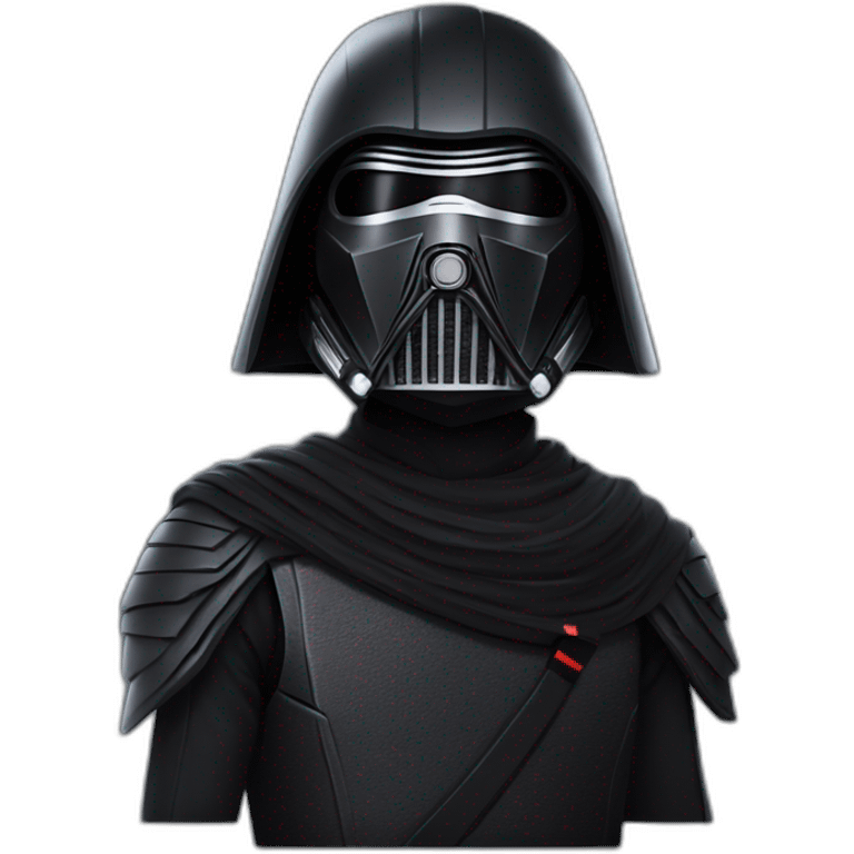 Kylo ren con su casco  emoji