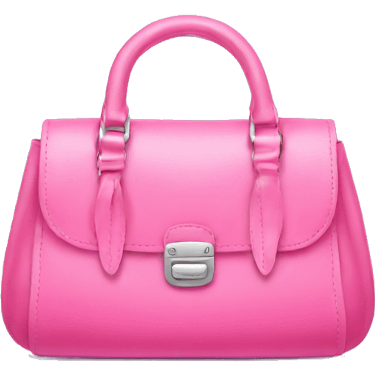 pink handbag emoji