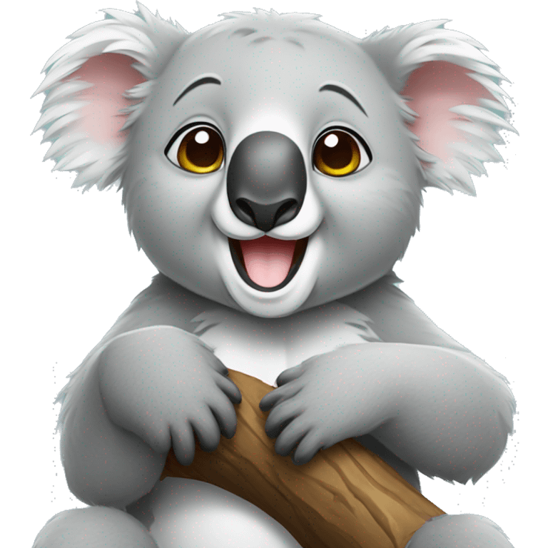 Happy Koala emoji