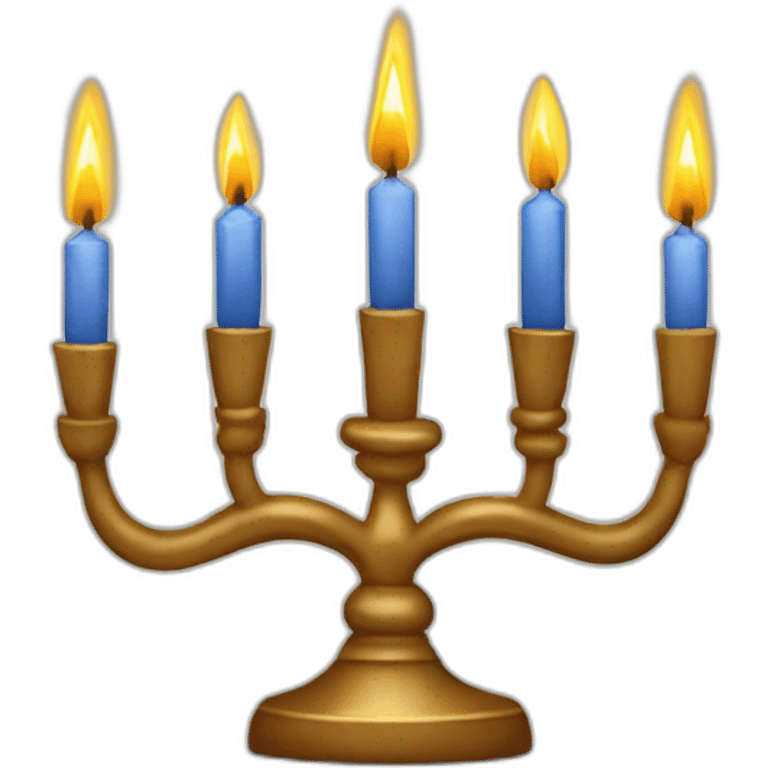 Hanukkiah emoji