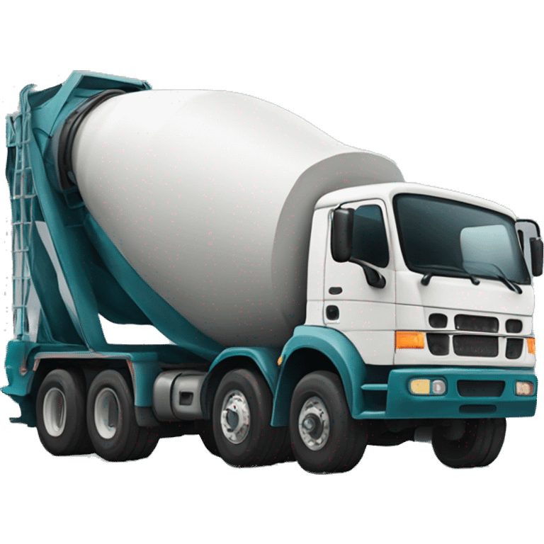 Cement truck emoji