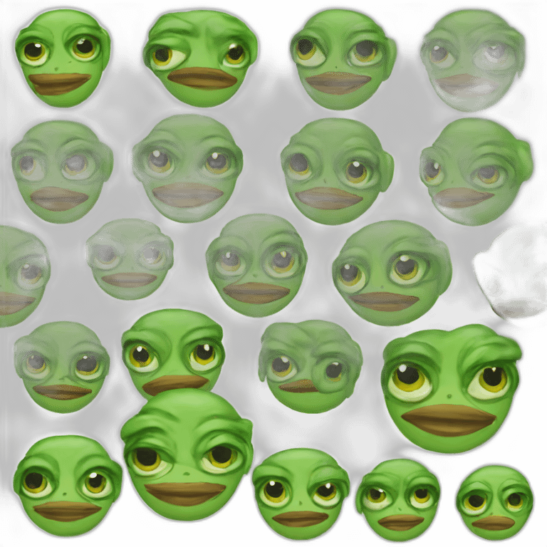 girl supermodel pepe the frog emoji