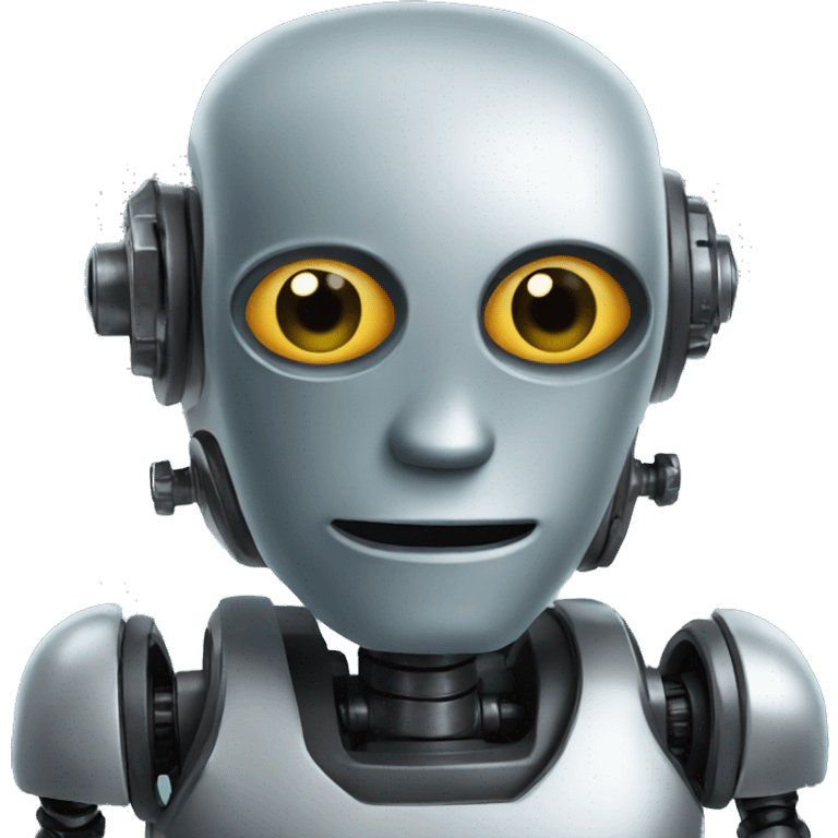 robot as a recrtuiter emoji