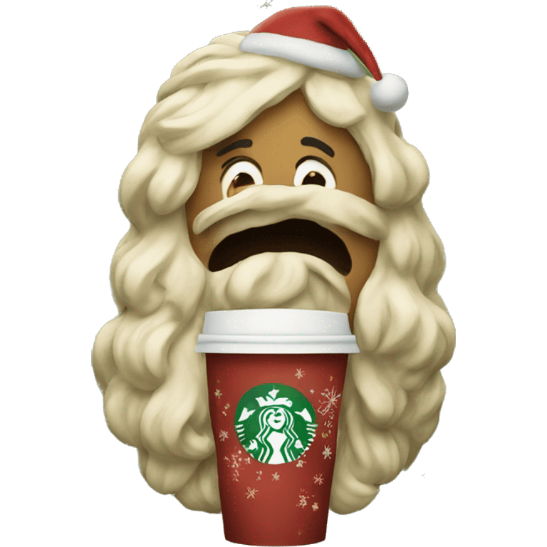 christmas starbucks  emoji