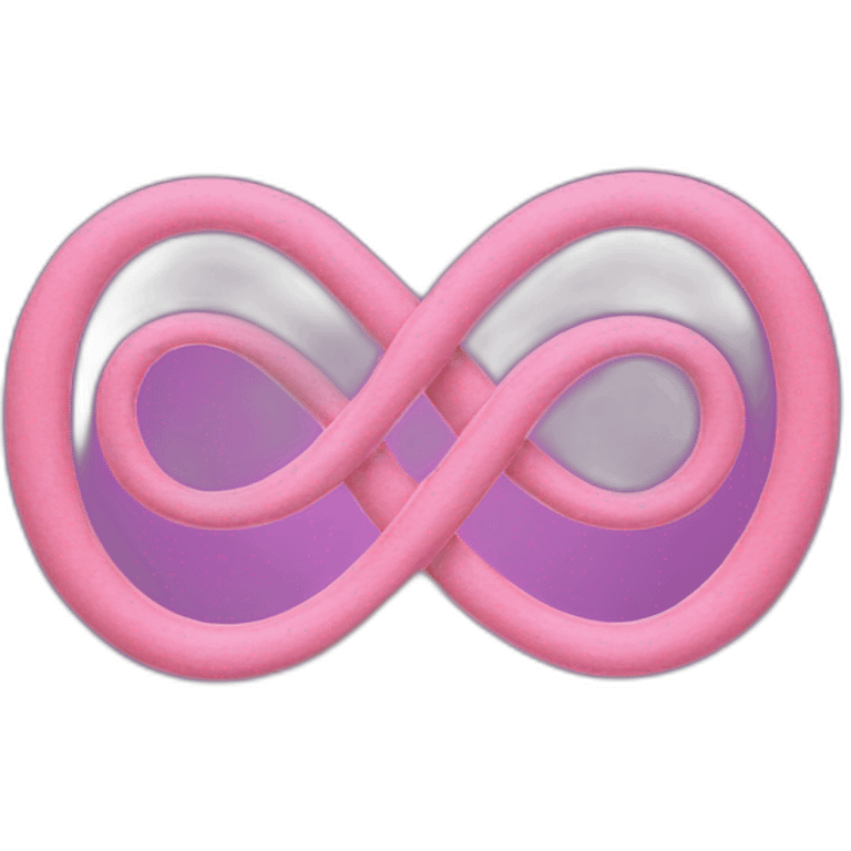 heart as an infinity symbol emoji