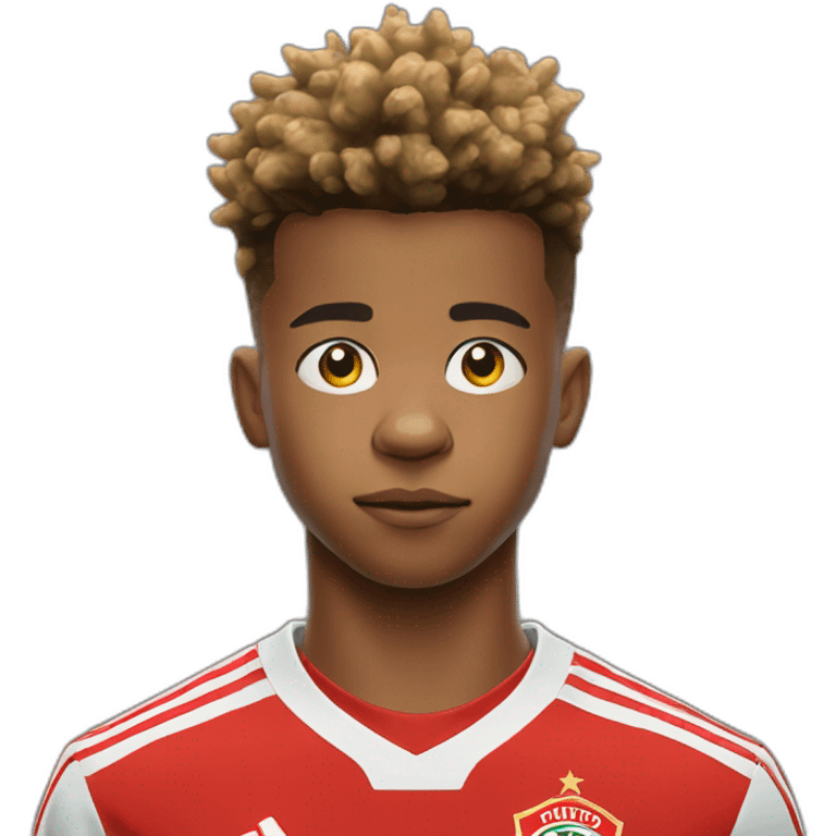 David Neres Benfica with Little eyes looked tired emoji