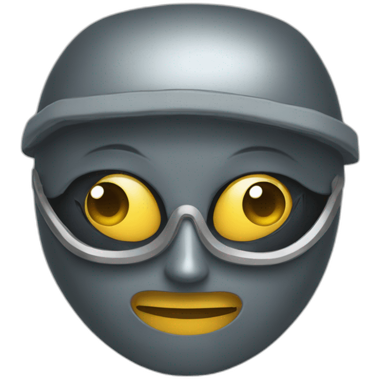 masque à oxygène emoji