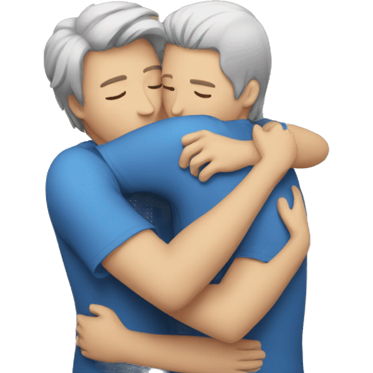 people hugged emoji