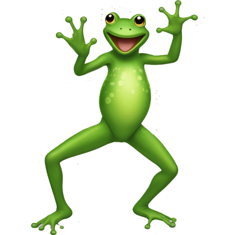 dancing frog emoji