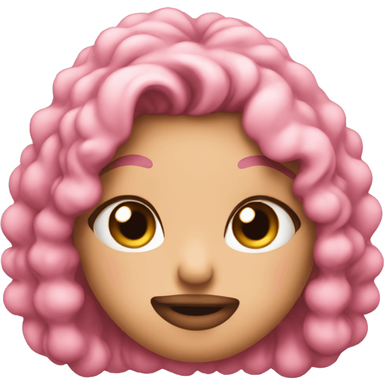 Air pink kiss emoji