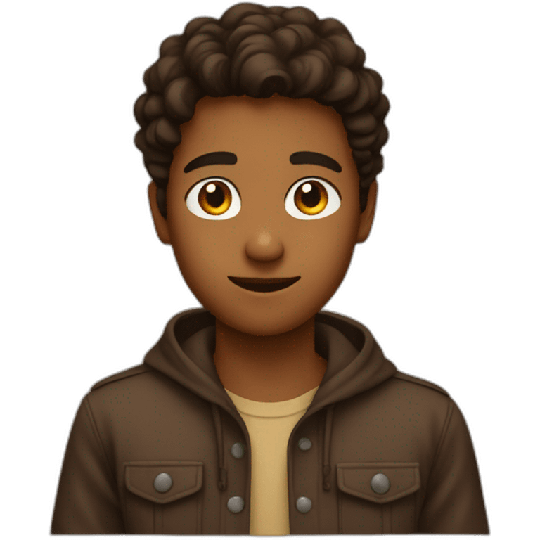 brown boy that does cs emoji