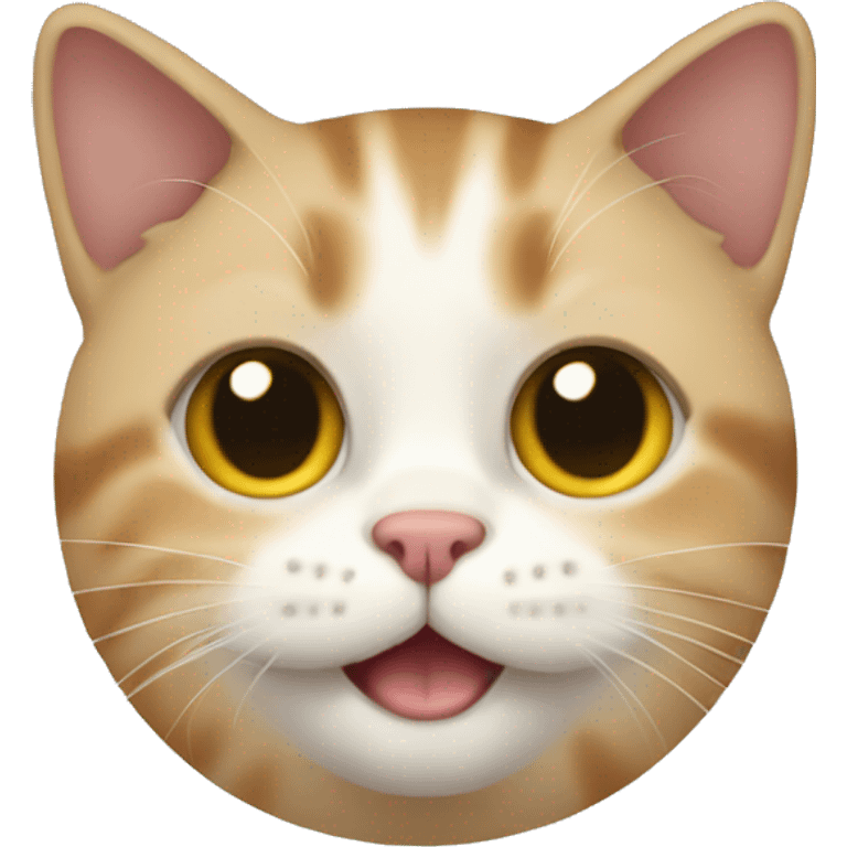 Cat with Down syndrome  emoji