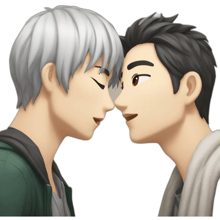 given mafuyu kiss emoji