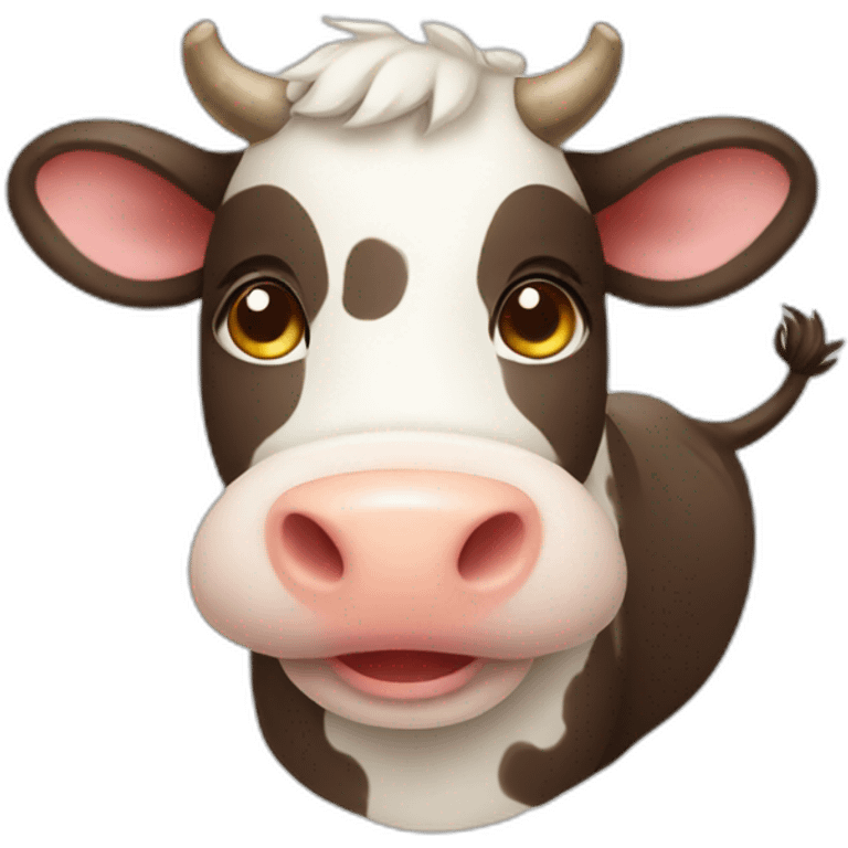 cute cow  emoji