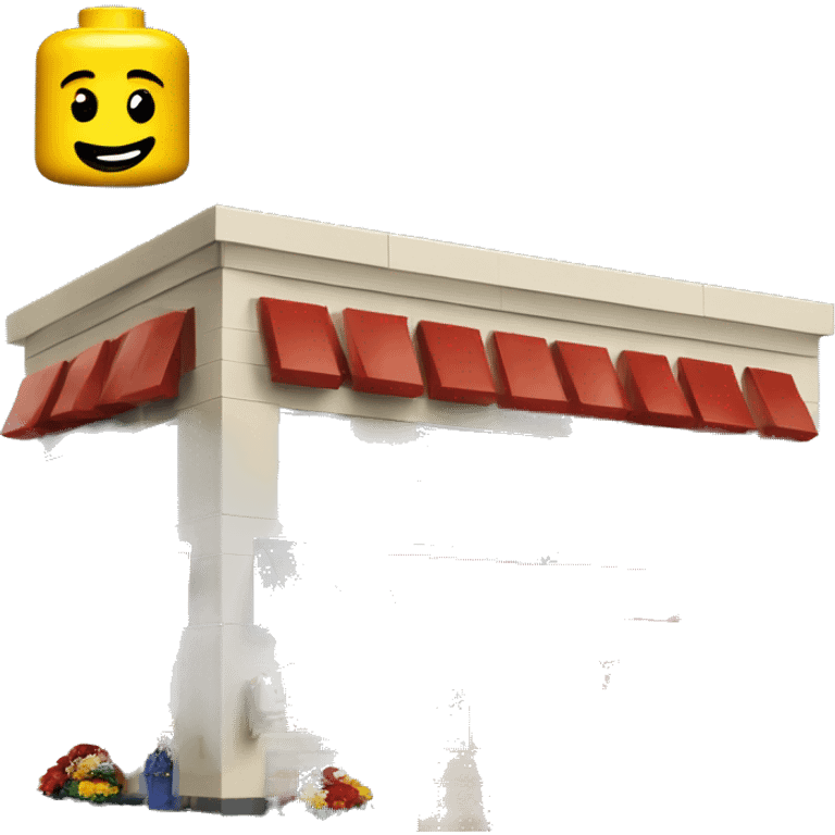 Lego clothing store with the name Poshak Shaykh Show emoji