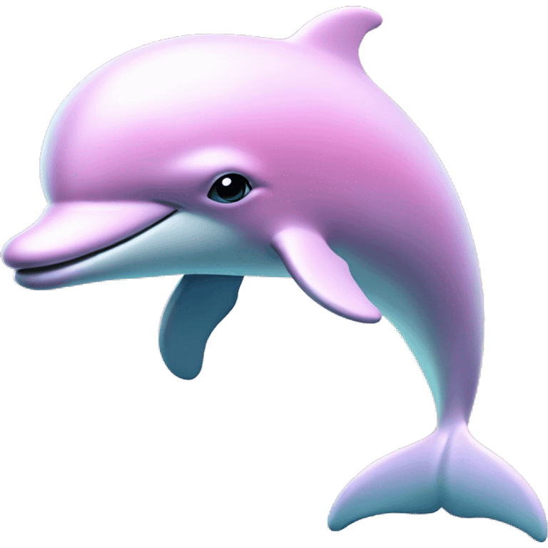 Pastel-pink-colors-dolphin emoji