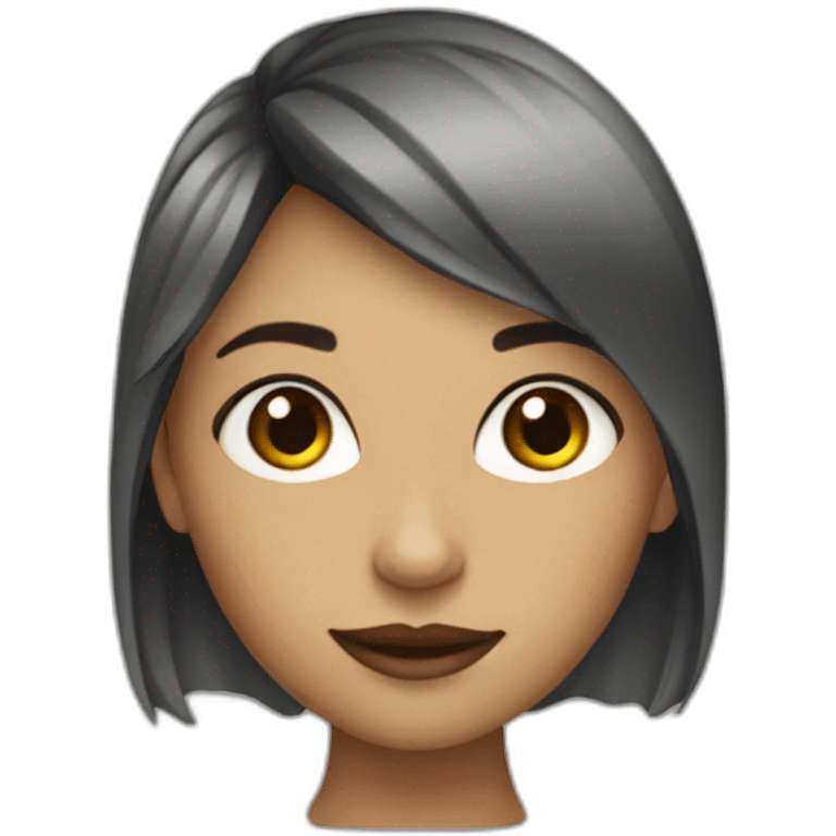 Avavav style girl emoji