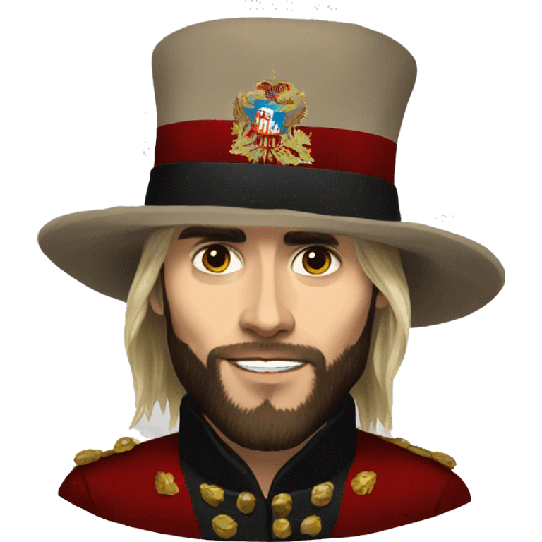 jared leto in the russian hat emoji