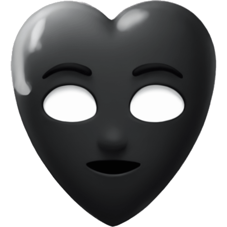 black heart with valorant  emoji