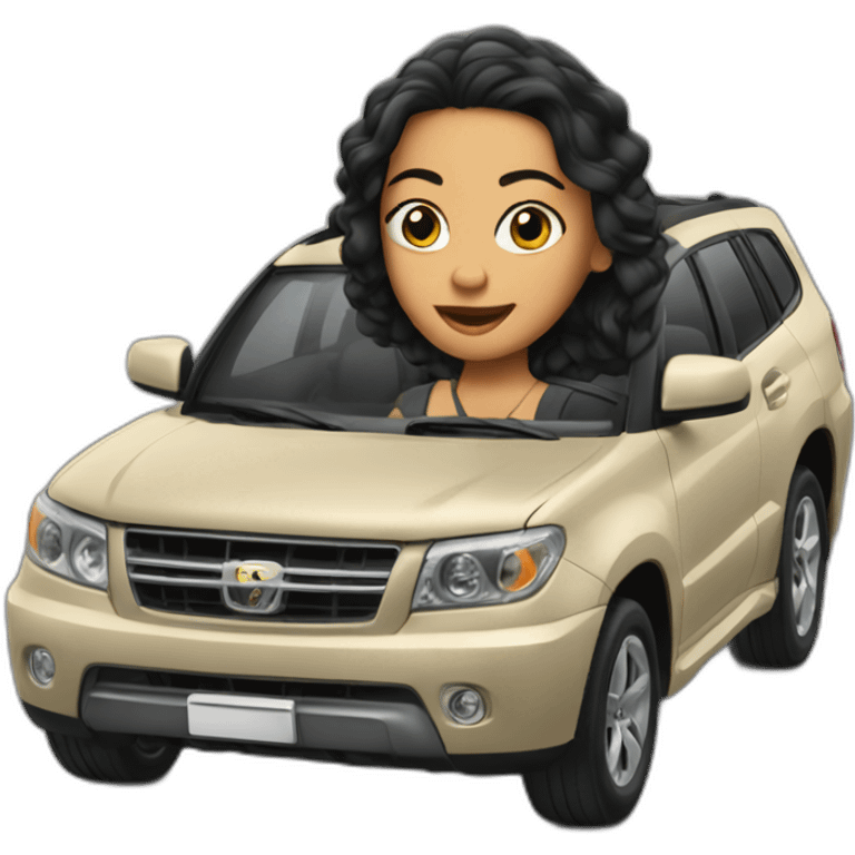 mia kalifa in a car emoji