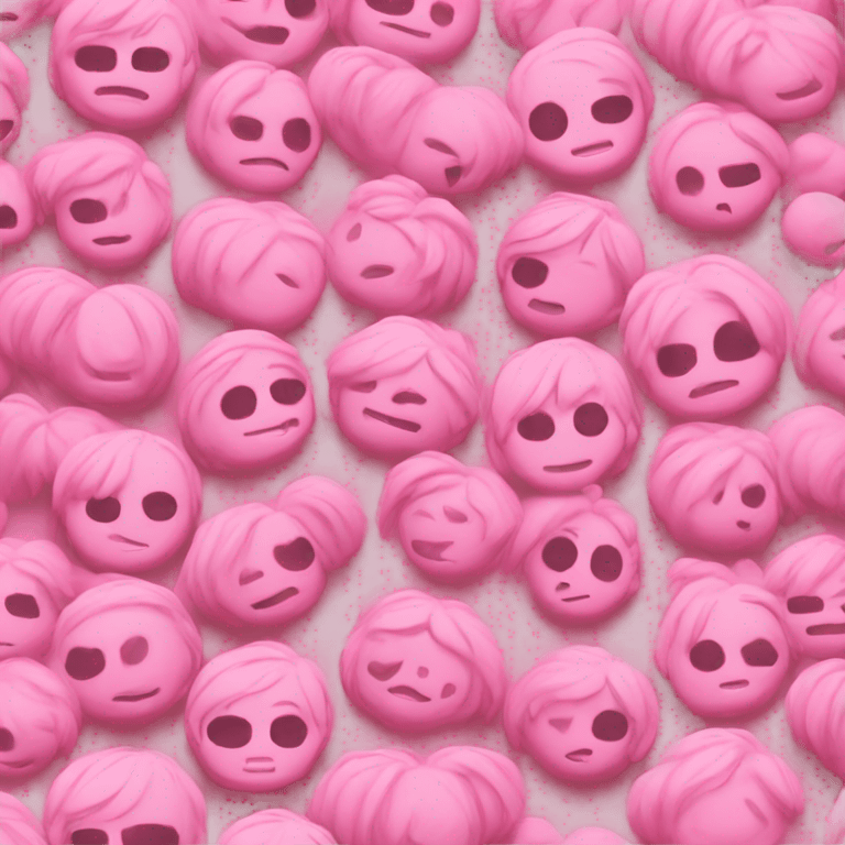 Pink aesthetic  emoji