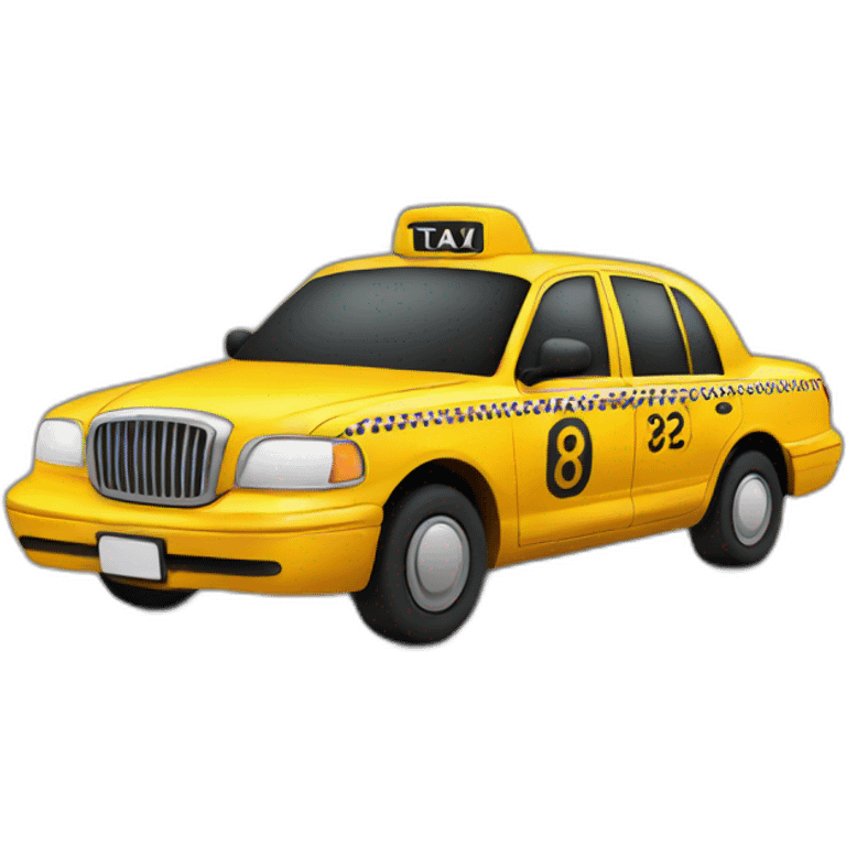 taxi cab emoji