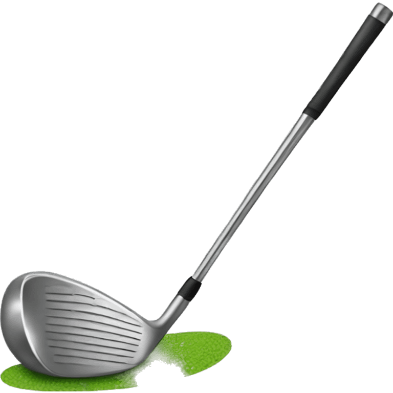 bent golf club emoji