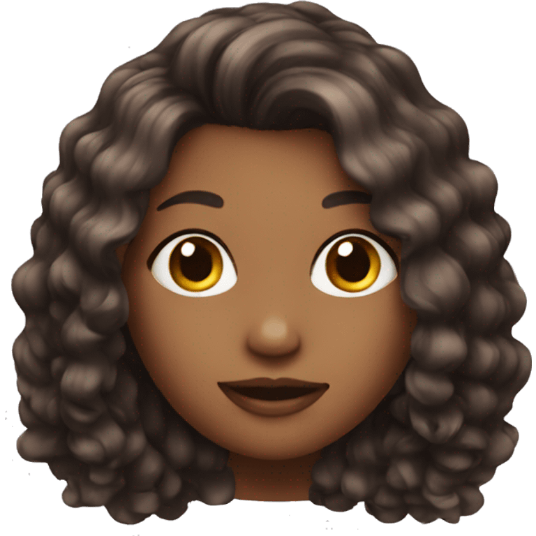 hair girl emoji