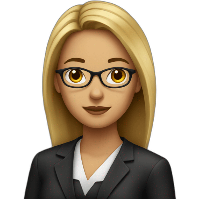 Women student lawyer emoji