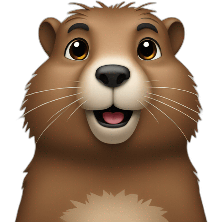 Groundhog emoji