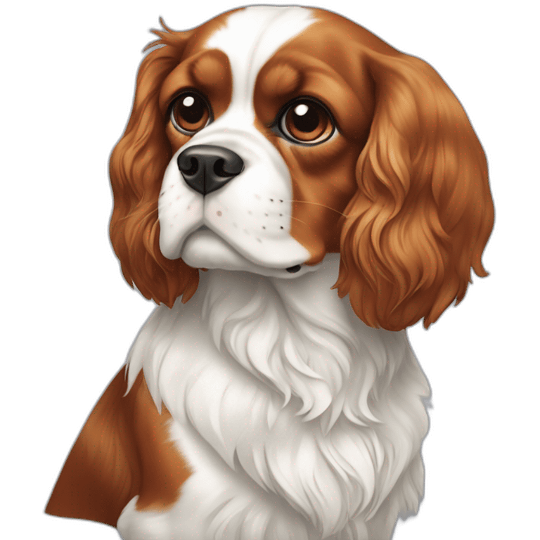 tricolour-cavalier-king-charles-spaniel emoji