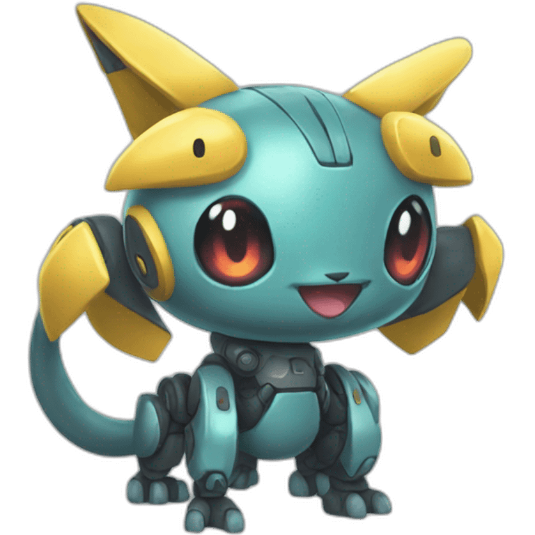 tiny cyber pokemon full body emoji