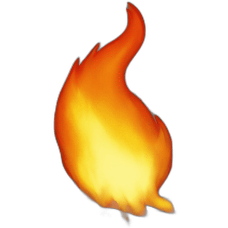 fire on computer emoji