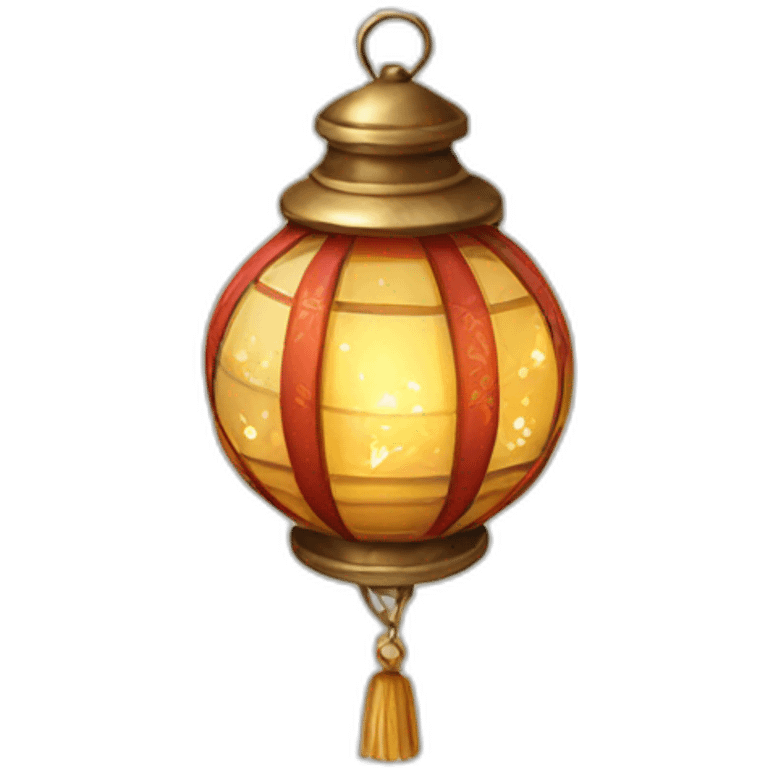 christmas-lantern-with-decoration emoji