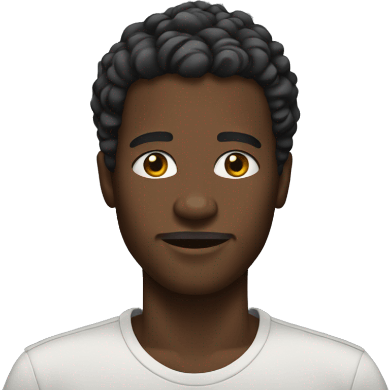 black guy  emoji