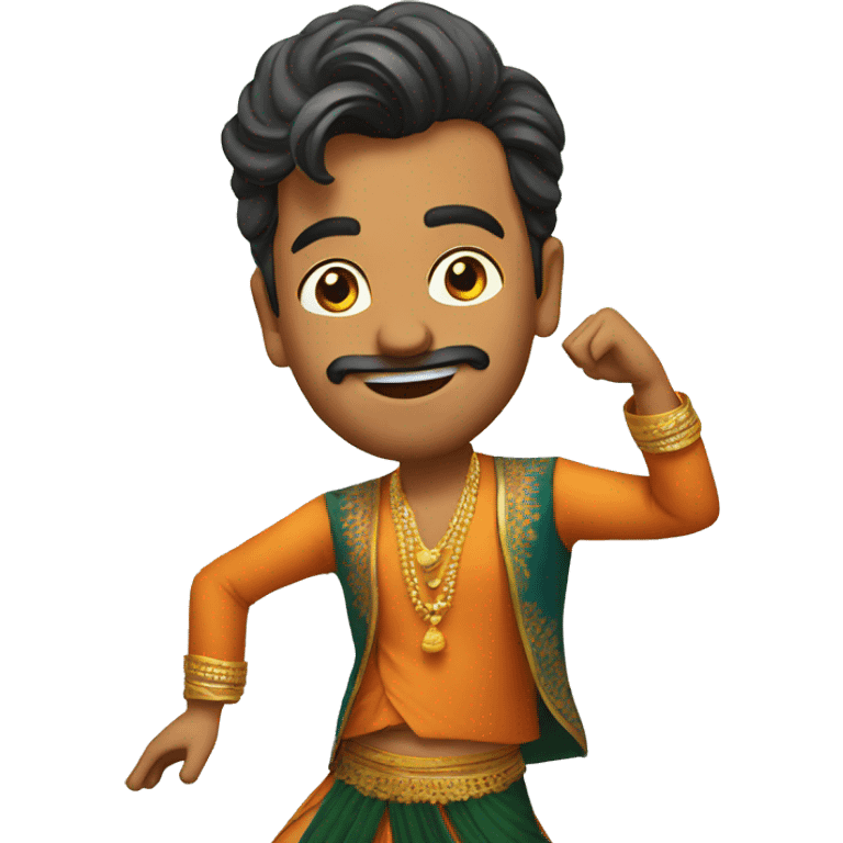 bollywood man dance emoji