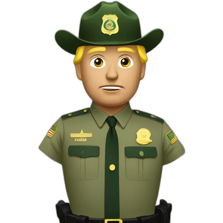 Trump Border patrol emoji