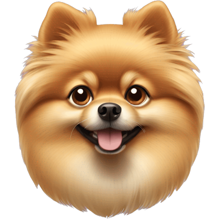 Pomeranian dog emoji