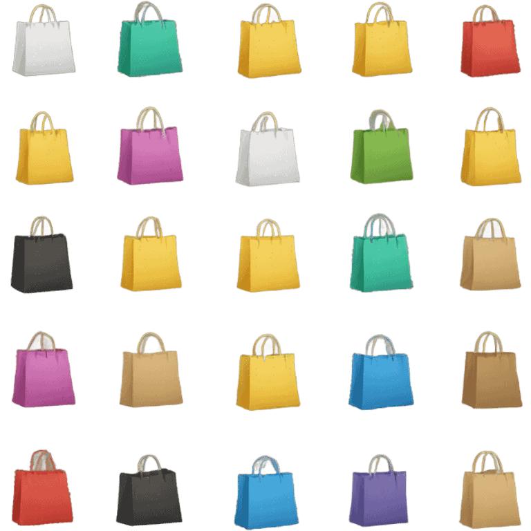 shopping bags  emoji