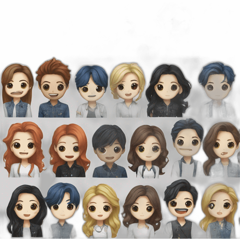 Newjeans kpop group emoji