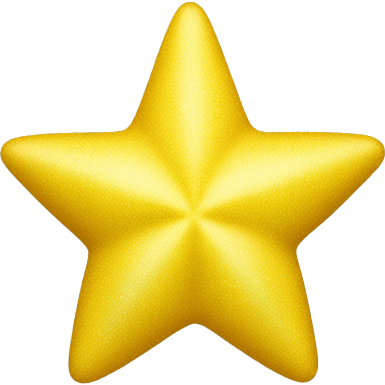 1/2 star yellow emoji