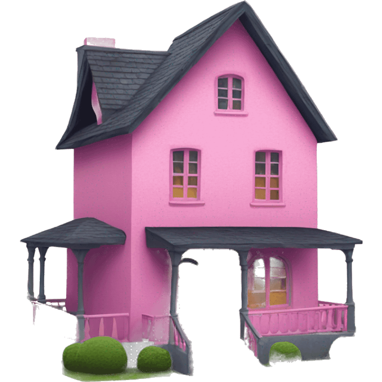 pink coraline house emoji