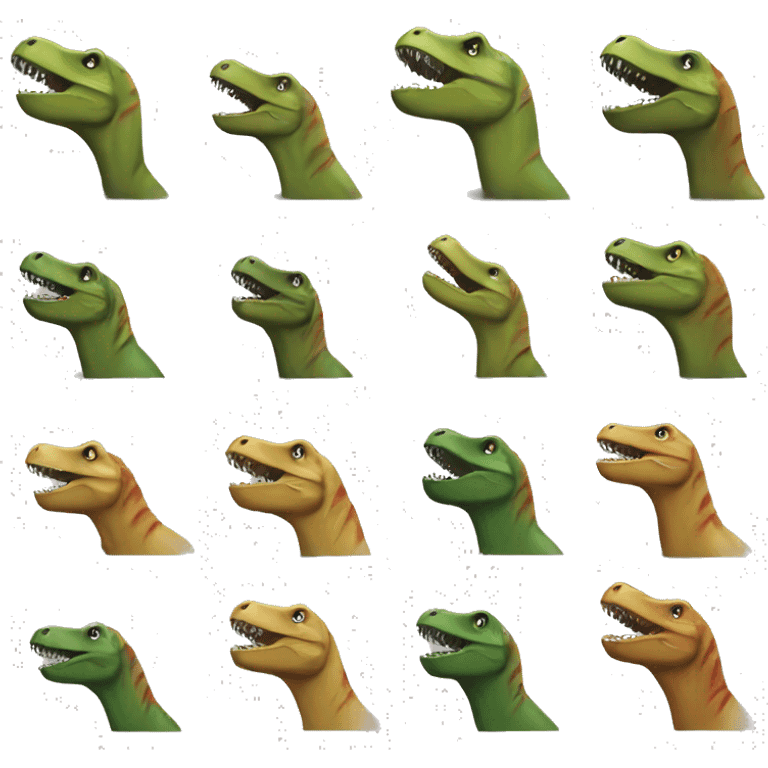 Trex dishes emoji