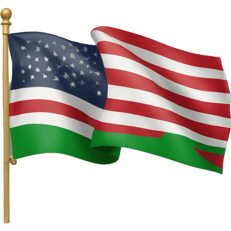 Flag of American colony of Sudan emoji