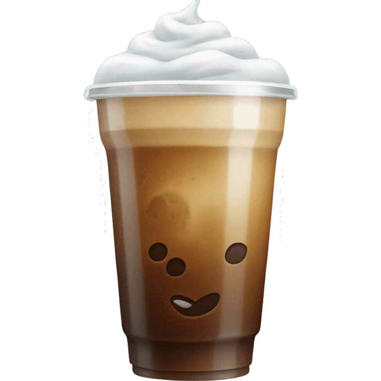 Iced cofee emoji