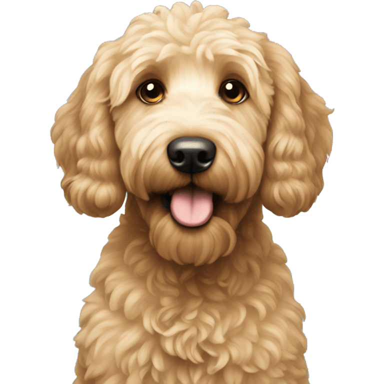 Goldendoodle  emoji