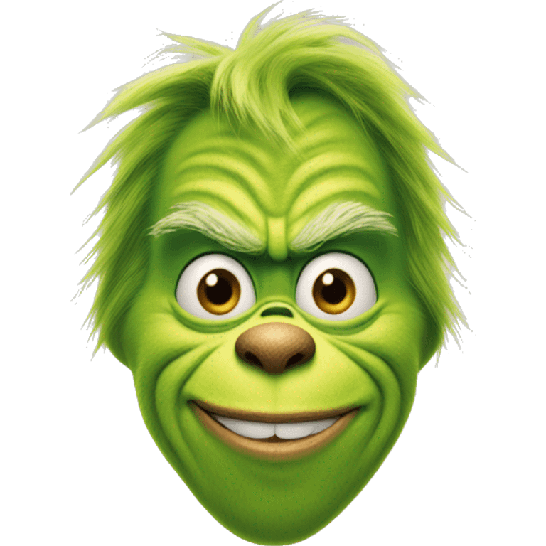 The grinch who stole Christmas emoji