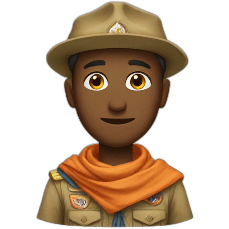 foulard scout emoji