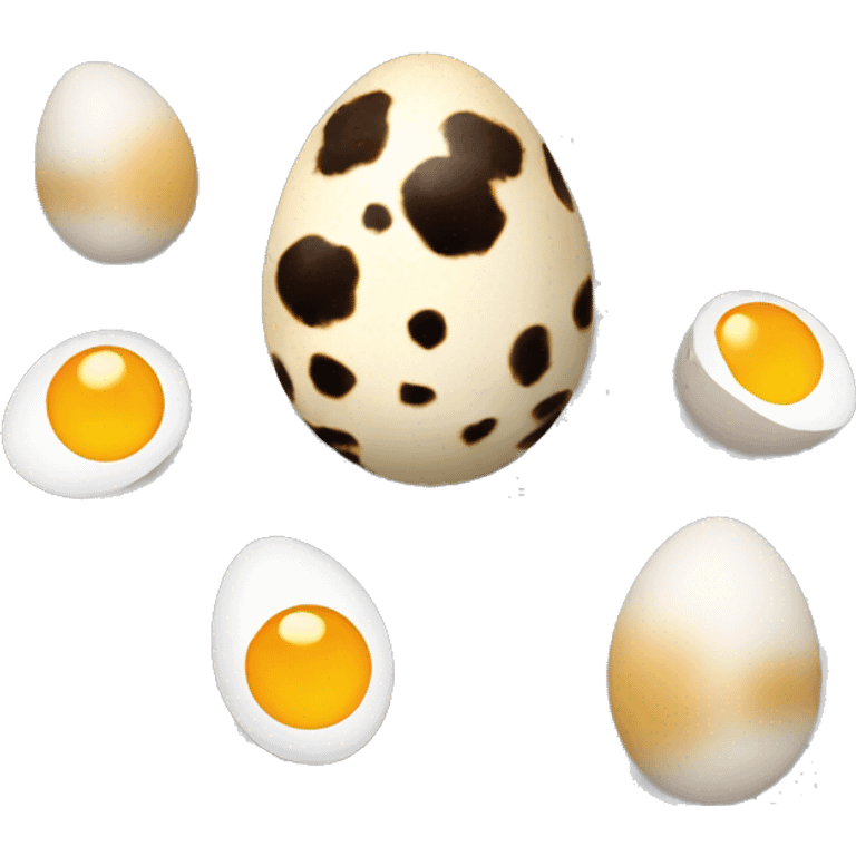 Quail egg emoji