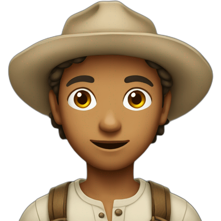 peasant young emoji